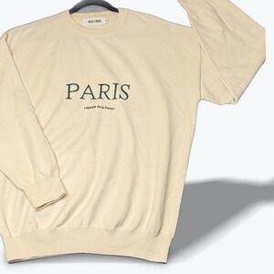 Realtakai Paris‎ Sweatshirt XL Soft Viscose Blend Womens Crew Neck Pullover